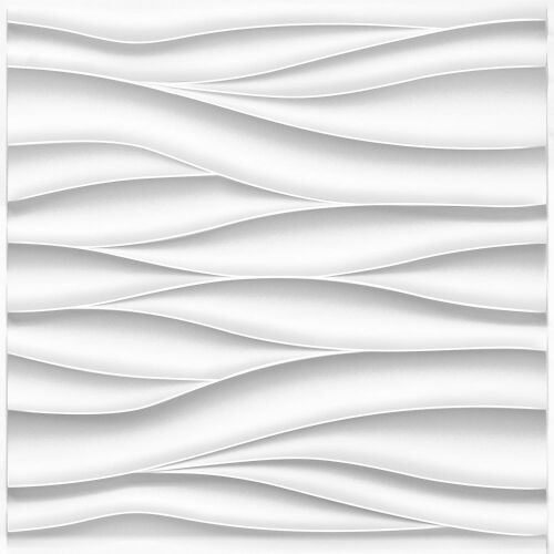 STICKGOO 3D Wave Wall Panels, 12 Pack  - Lot 694