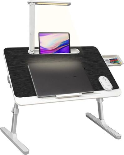 RAINBEAN Laptop Desk with LED Light - Lot 696