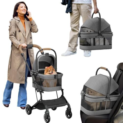 Harley & Bella 3 in 1 Pet Stroller - Lot 511