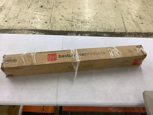 Outdoor Market Patio Umbrella w/ Push Button Tilt, Crank Lift - 7.5ft - Lot 515