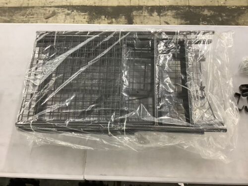 Garage Sports Equipment Storage Organizer - Missing 1 Wheel - Lot 412