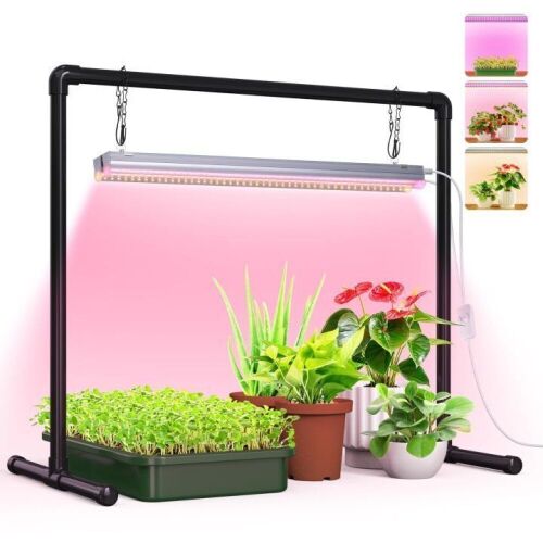 Bstrip Full Spectrum Grow Light for Seed Starting with Stand - Lot 208