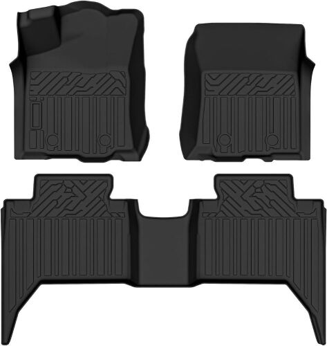  Tacoma Floor Mats for 2018-2023 Toyota Tacoma Double Cab & Automatic - Lot 736