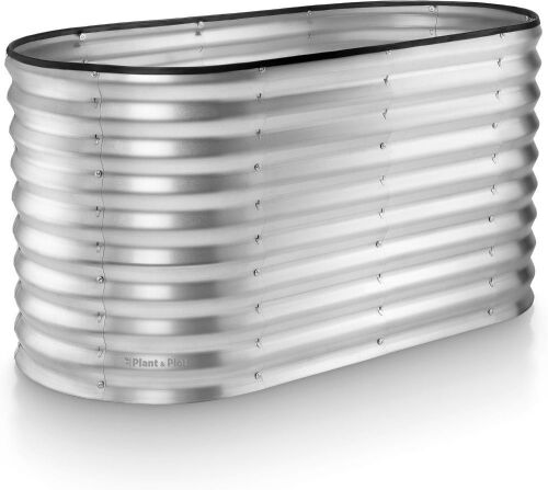 Galvanized Raised Garden Bed, 4×2×2 ft  - Lot 159
