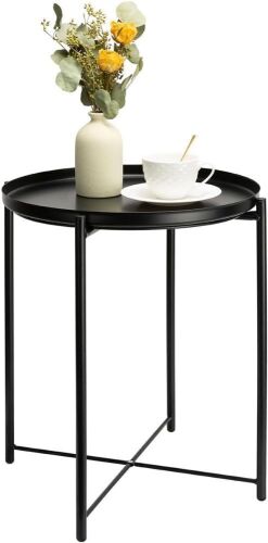 Small Metal Side Table - Lot 212
