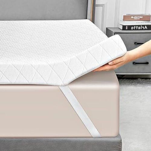  3 Inch Memory Foam Mattress Topper Twin Size - Lot 550