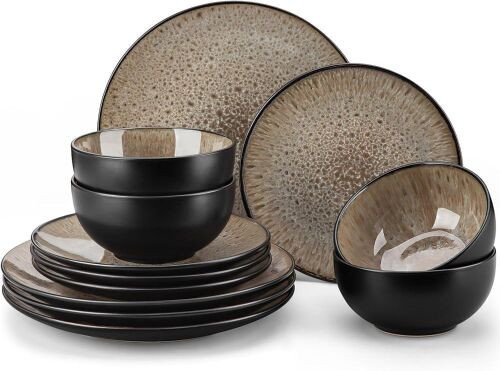 Vancasso Bubble Plates and Bowls Set, 12 Piece - Lot 207