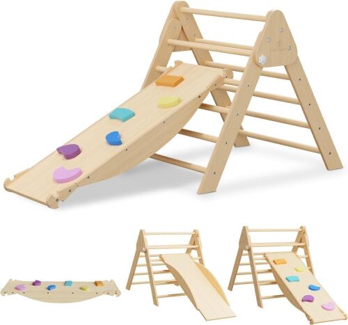 Lucalux 6-in-1 Pikler Triangle Set - Lot 526