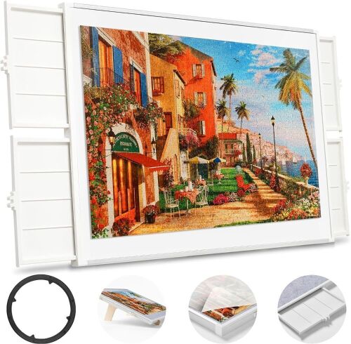 1500 Pieces Rotating Plastic Puzzle Board - Lot 109