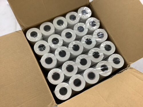 Thermal Receipt Paper 2 1/4" x 50', 50 Rolls  - Lot 186