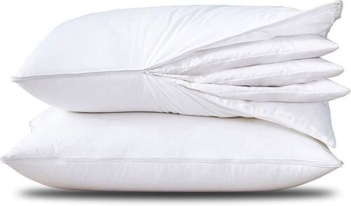Three Geese Adjustable Layer Goose Feather Pillow, Set of 2 - Lot 190