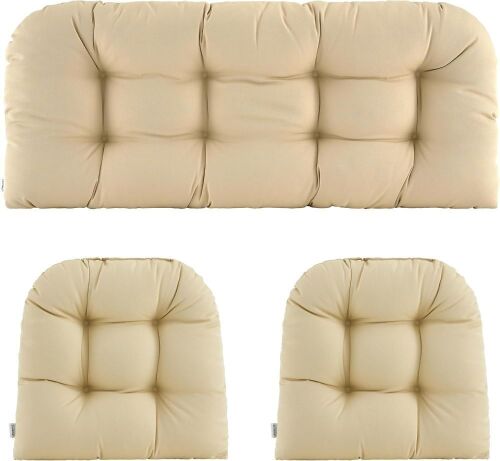 Patio Seat Cushions, 3 Pc - Lot 587