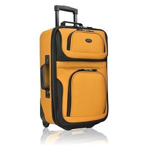  US Traveler Rio Lightweight Carry-On Suitcase 20" Softside Expandable Design  - Lot 79