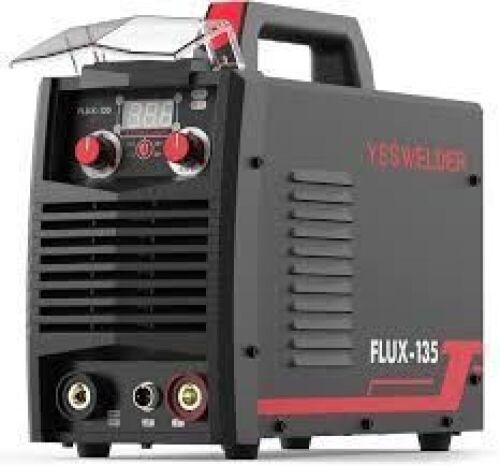 YESWELDER 135A MIG Welder, 110V, Flux Core, MIG/TIG/Stick 3-in-1 Welding Machine - Lot 45