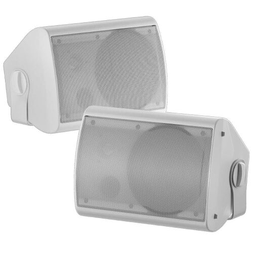 6.5" Outdoor Speakers 400 Watts 2-Way Waterproof Dustproof - Lot 26