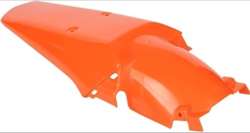 Motorcycle Fender Rear XR 250 R XR 400R Fit For YAMAHAA Y WR 250 450F Fit For Kawasaki KXKL250 Mudguard (Color : Orange, Size : 1)  - Lot 75