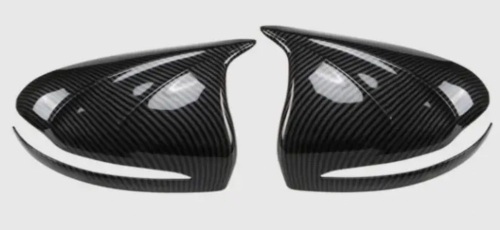 Carbon fiber side mirror covers for Mercedes-Benz - Lot 84
