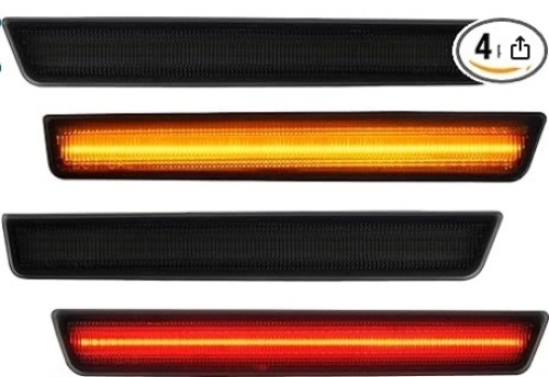 Front+RearLED Side Marker LightDodge Challenger 2015-2021 - Lot 120