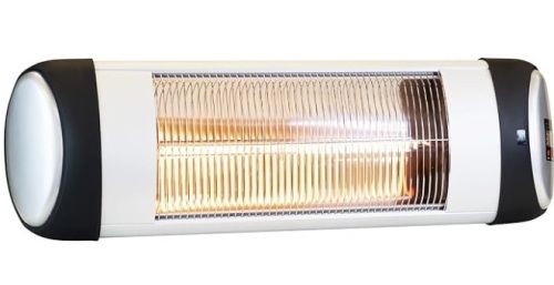 Wall Mount Electric Infrared Space Heater with Remote Control - Lot 137