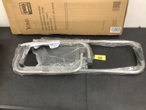 Foot Stool With Handrail - Lot 200