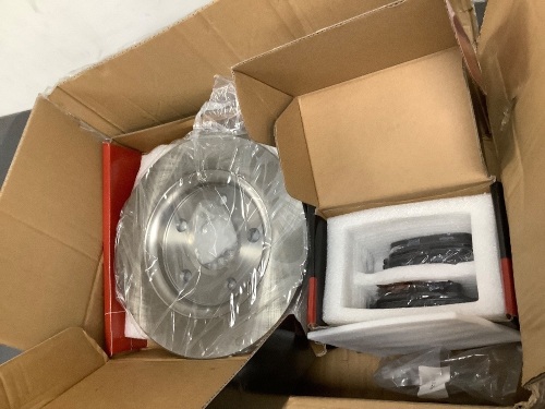 A-Premium Brake Disk and Brakepad Kit for Unknown Vehicle - Lot 214