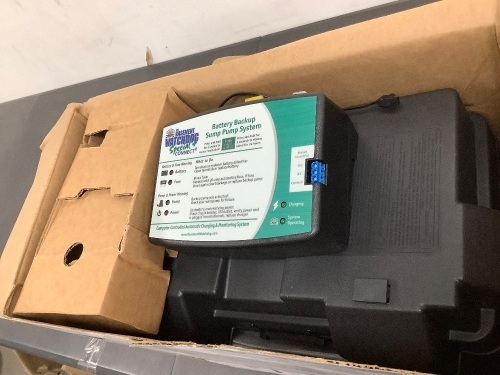 Battery Backup Sump Pump System - Lot 313