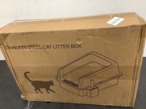 Stainless Steel Cat Litter Box - Lot 269