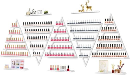 10PCS Metal Wall-mounted Nail Polish Storage Racks - Lot 402