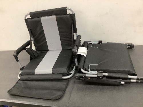 Set of Two Alpha Camp Stadium Seats - Lot 375
