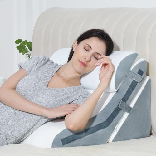 Bed Wedge Pillow for Sleeping 3PCS - Lot 410