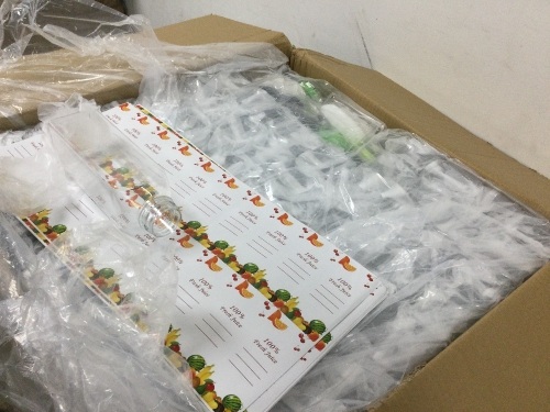Plastic Juice Bottles - Lot 482