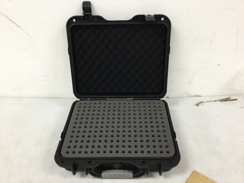 Gun Safe Case for Pistol, TSA Combination Lockable Pistol Case Hard Shel Waterproof & Shock Proof, 11”*9.2”*4.6” Gun Lock Box for Travel Gun Case 9mm - Lot 491