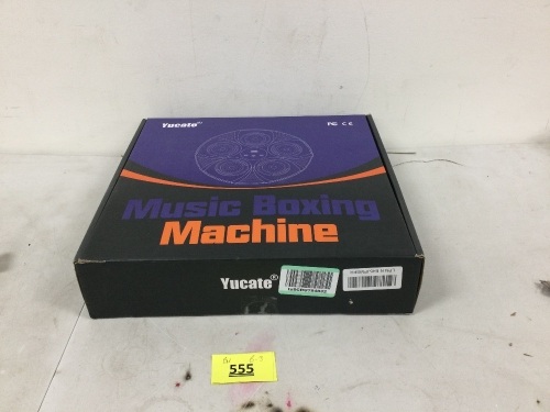 Music Boxing Machine - Lot 555
