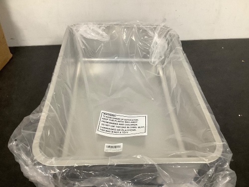 Stainless Steel Cat Litter Box - Lot 517