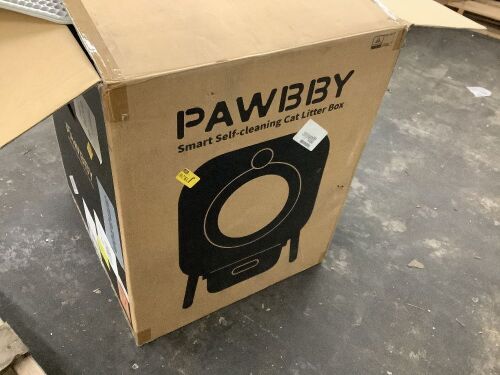 Pawbby Self Cleaning Cat Litter Box  - Lot 155