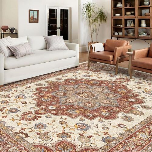 TOPRUUG Washable Oriental Area Rug, 9x12 - Lot 165