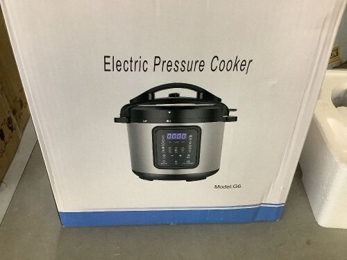 6 Quart Electric Pressure Cooker  - Lot 254