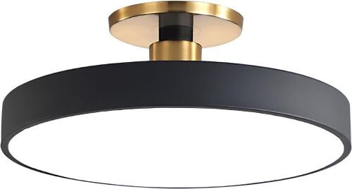 Jowjut Modern LED Semi Flush Mount Ceiling Light  - Lot 330