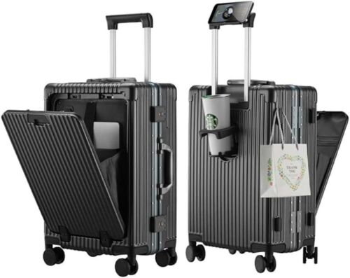 Hardside Carry On Luggage with USB Charging Port, 20"  - Lot 332