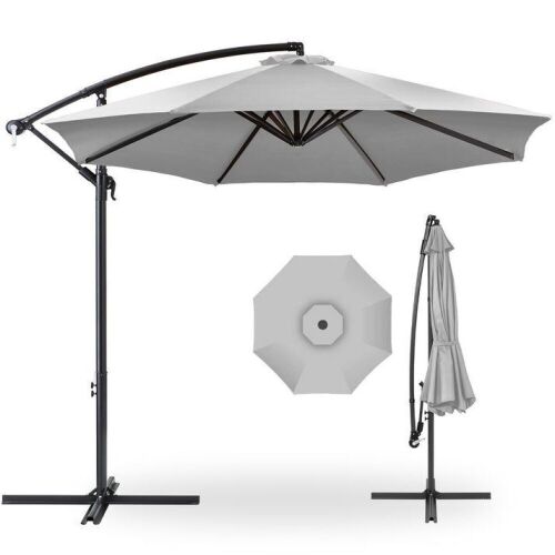 Offset Hanging Patio Umbrella - 10ft - Lot 361