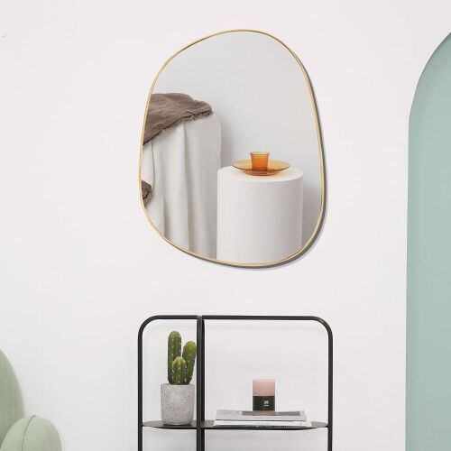 Asymmetrical Wall Mirror 21" x 27"  - Lot 370