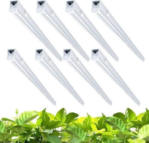  Monios-L T5 LED Grow Lights ,3FT 15W 5000K, 8-Pack  - Lot 374