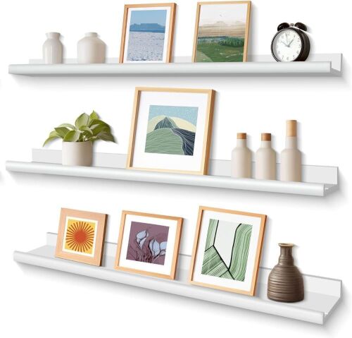 Annecy 36 Inch Floating Shelves, Set of 3 - Lot 486