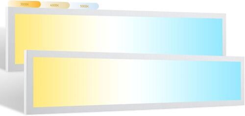 AIKVSXER LED Plat Panel Light Flush Mount 4', 2 Pack  - Lot 502