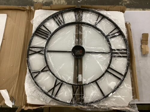 Roman Numeral Wall Clock  - Lot 698