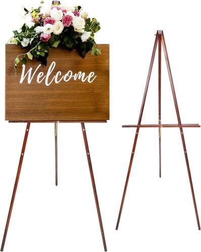 Case of (10) Conda 66" Wooden Tripod Display Easel - Lot 267