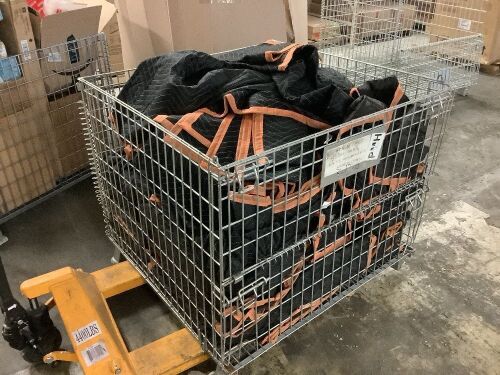 Huge Lot of Moving Blankets - Basket Not Included - Lot 136