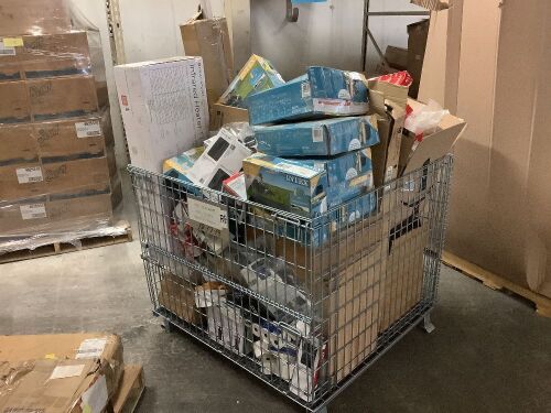 Building Cleanout Pallet - Uninspected, Basket Not Included - Lot 137