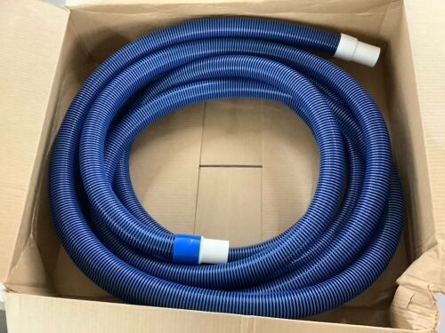 U.S. Pool Supply 1-1/2" x 36 Foot Professional Heavy Duty Spiral Wound Swimming Pool Vacuum Hose with Kink-Free Swivel Cuff - Lot 664