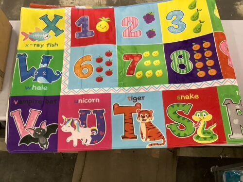 Alphabet Rug, 68" x 112"  - Lot 566